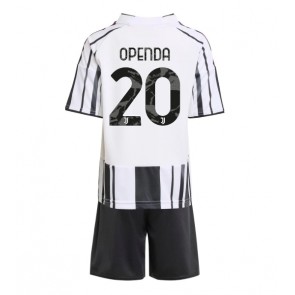 Juventus Lois Openda #20 Kotipaita Lapsille 2025-26 Lyhythihainen (+ shortsit)